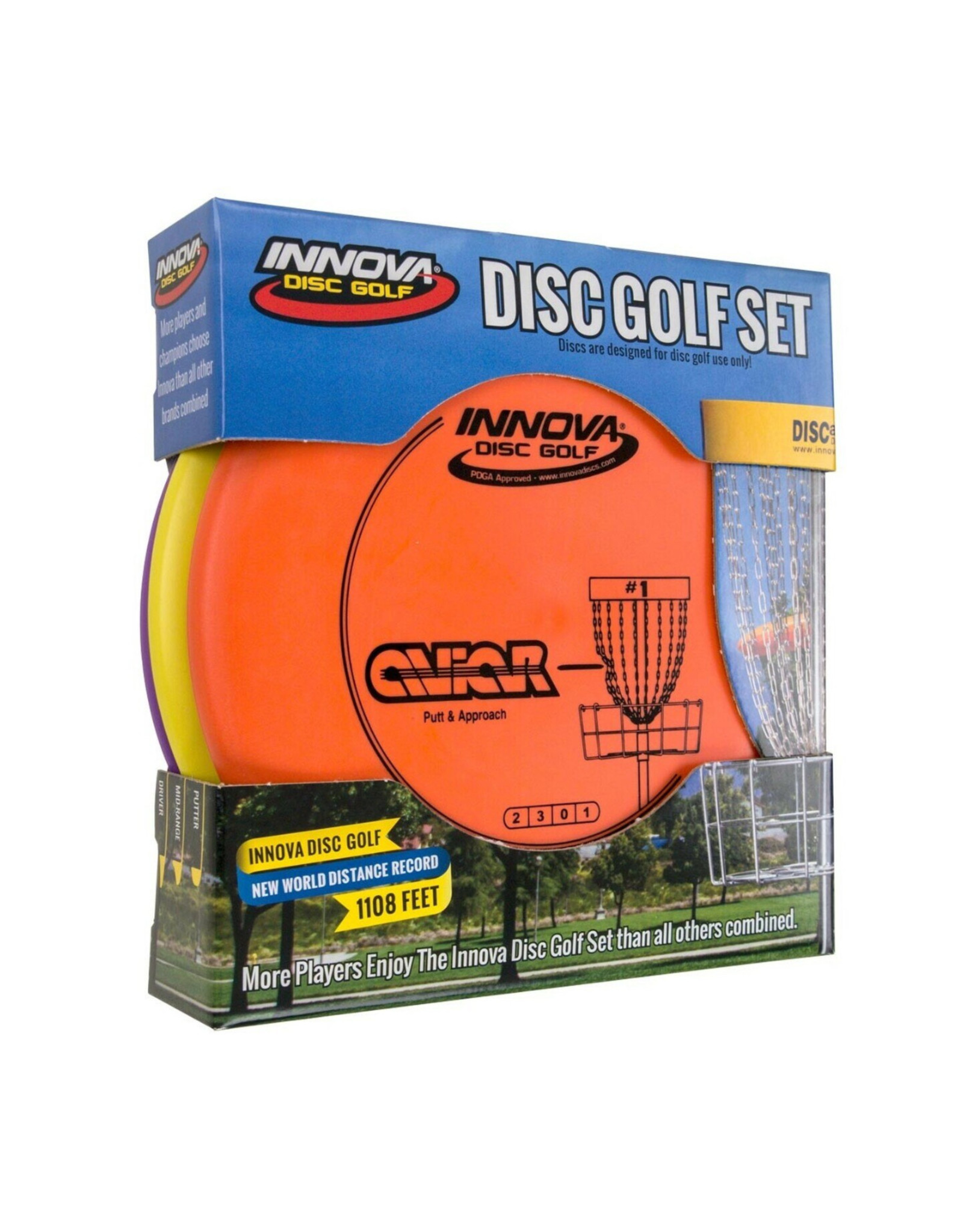 Innova Disc Golf Innova DX 3 Disc Set (Stack Pack)