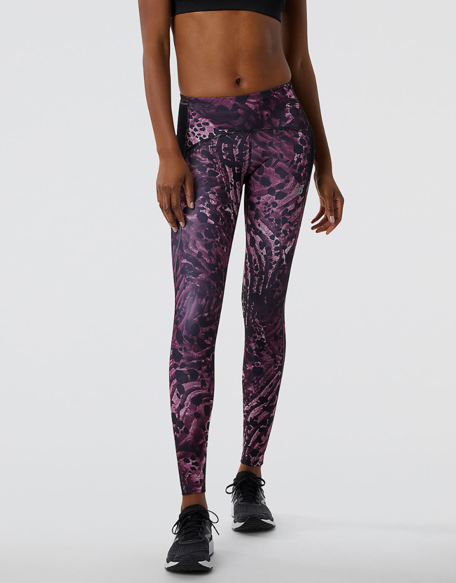 New Balance Women's Nb Athletics Logo Legging