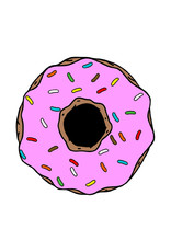 NOSO Noso Donut Pink Patch