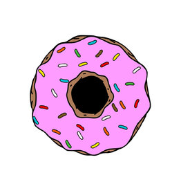 NOSO Noso Donut Pink Patch