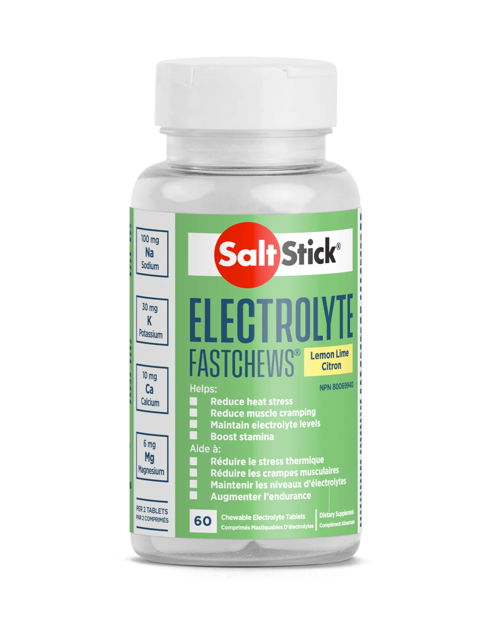 SaltStick SaltStick FastChews 60 Tab Bottle