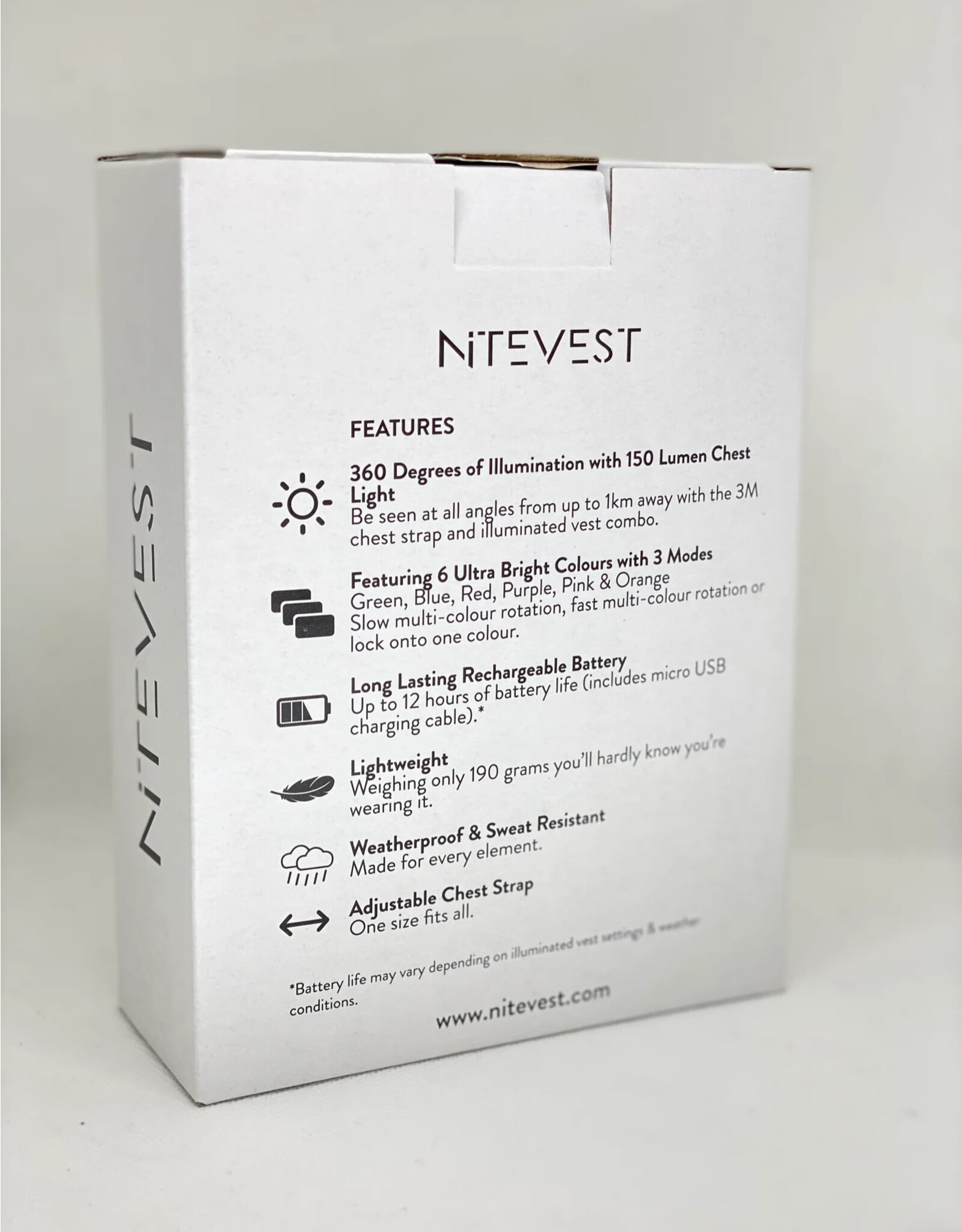 NITEVEST NITEVEST Rechargeable LED Safety Vest