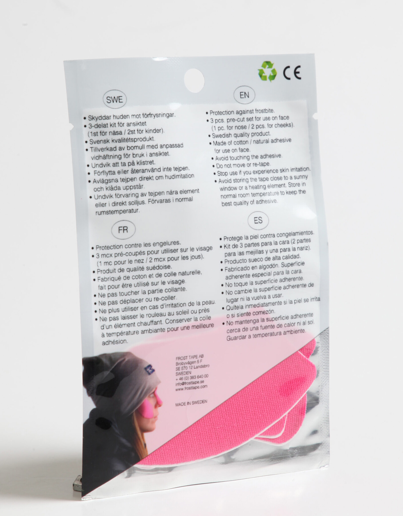 Frost Tape Frost Tape Pre-Cut Set Pink