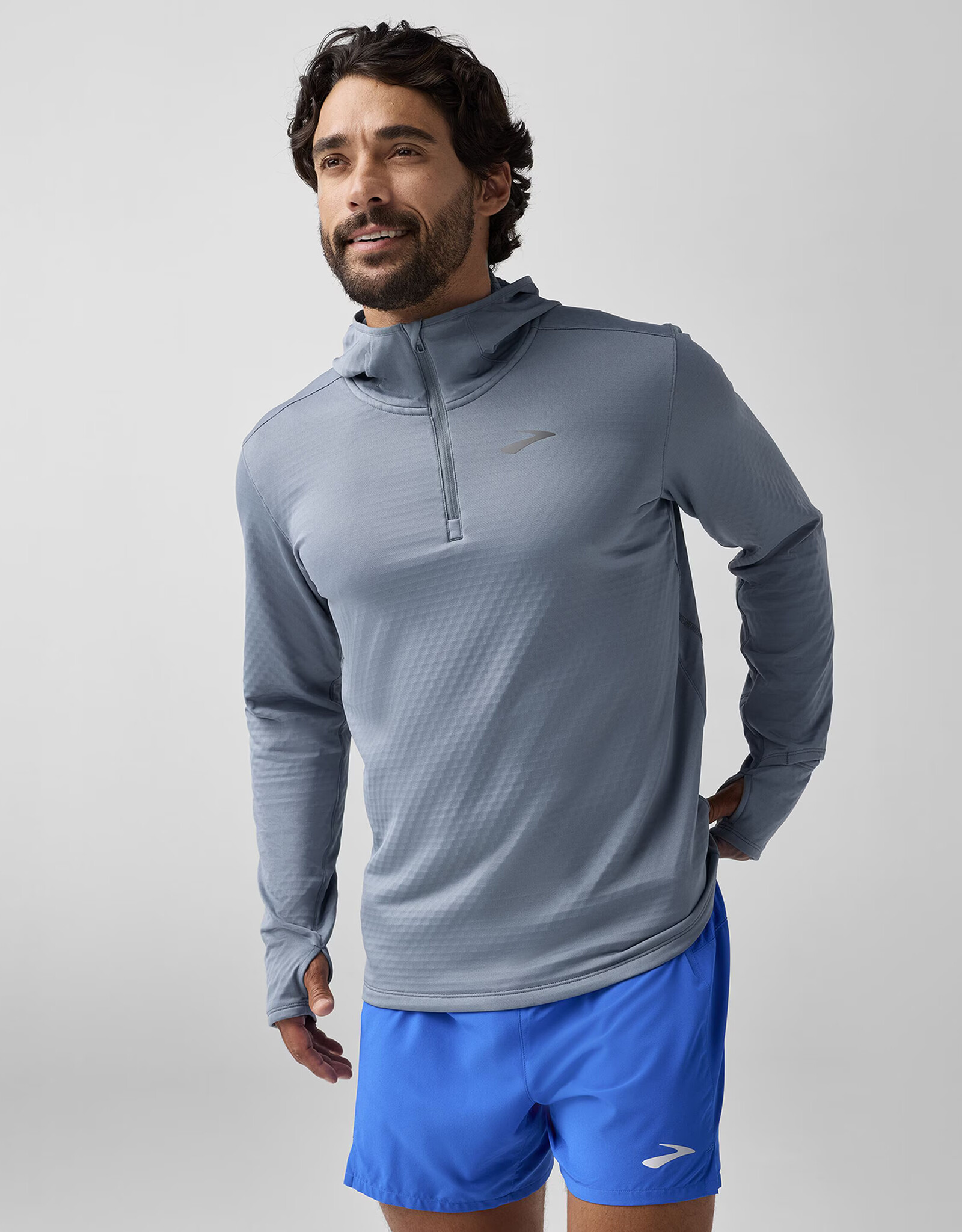 Brooks Brooks Men's Notch Thermal Hoodie 3.0