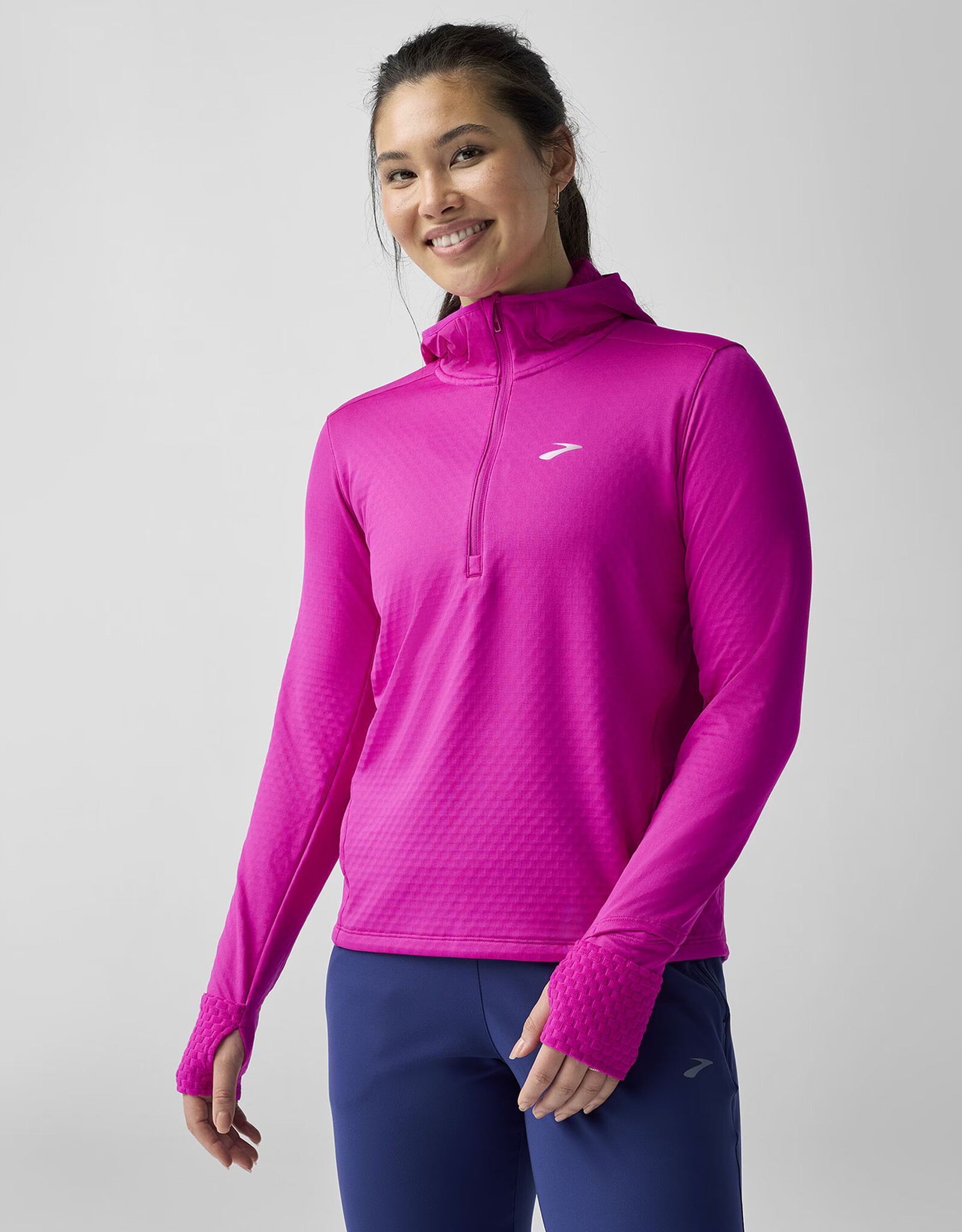 Brooks Brooks Women's Notch Thermal Hoodie 3.0