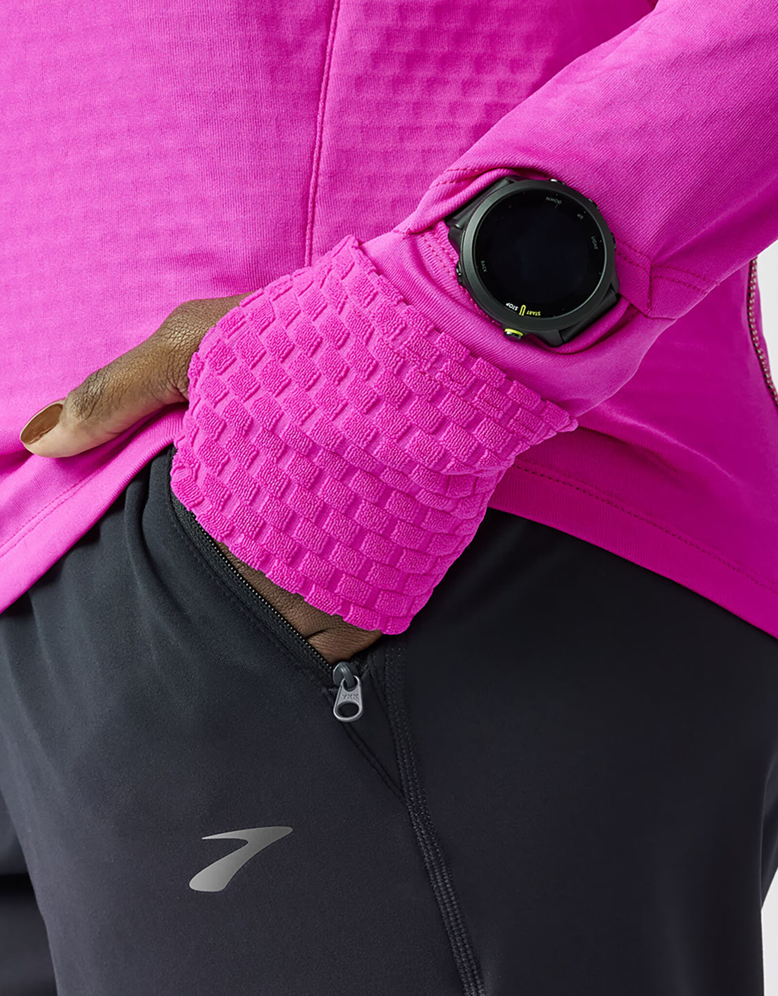 Brooks Brooks Women's Notch Thermal Hoodie 3.0