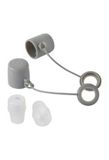 Salomon Salomon Soft Valve Cover Clear/Alloy