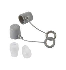 Salomon Salomon Soft Valve Cover Clear/Alloy