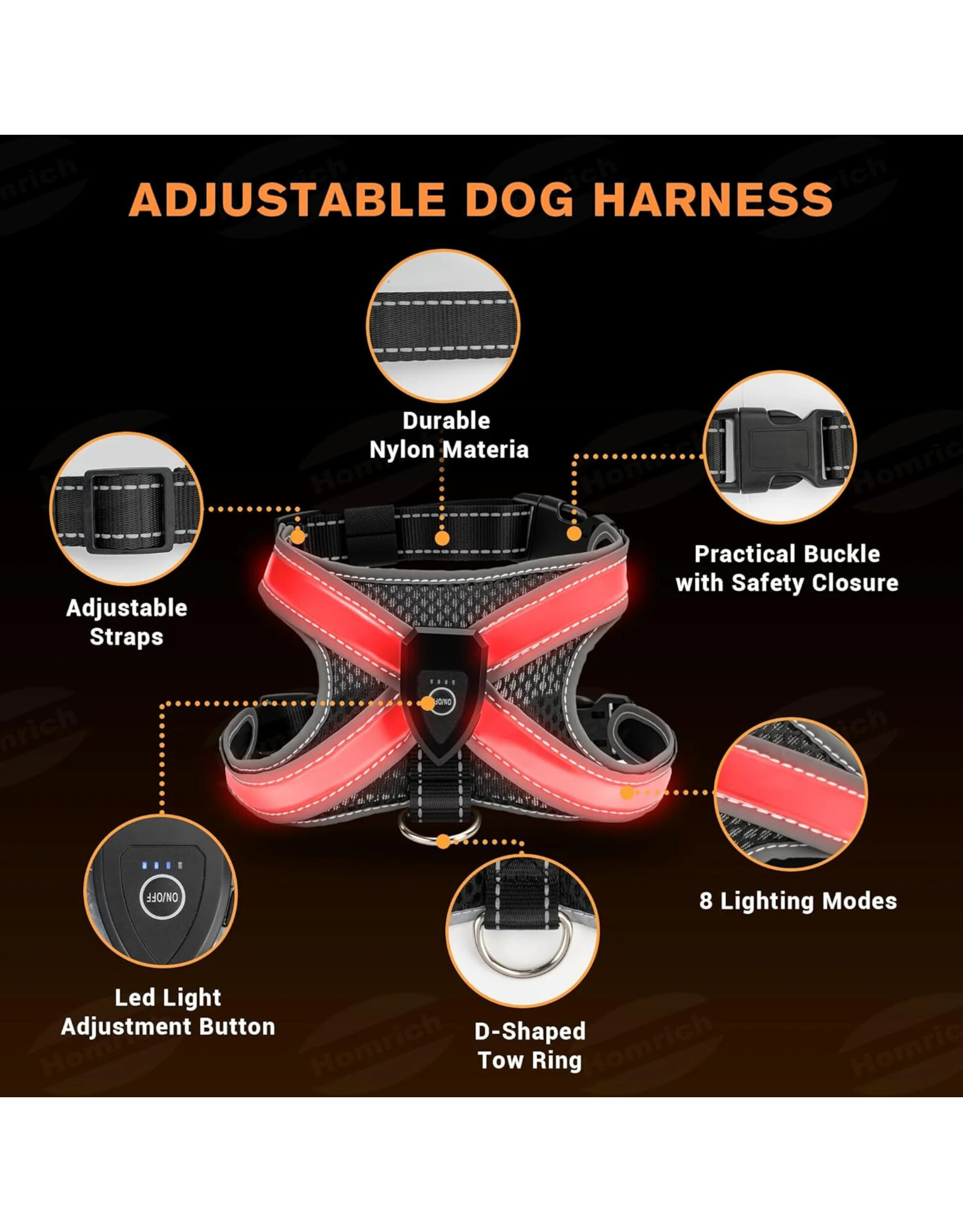 NITEVEST NITEVEST NitePup LED Dog Harness