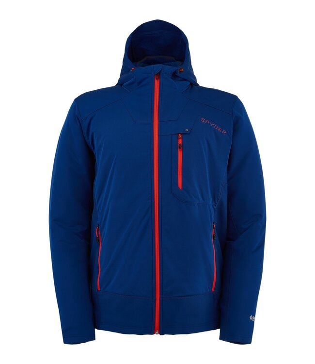 Spyder Men's Full Zip Hooded Soft Shell Jacket, Color Variation