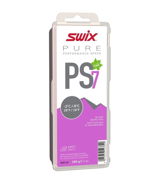 Swix PS7 Violet, -2 C to -8 C Wax 180 G