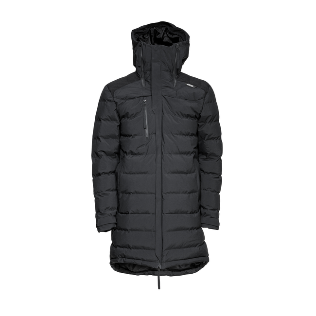 ski coach long coat