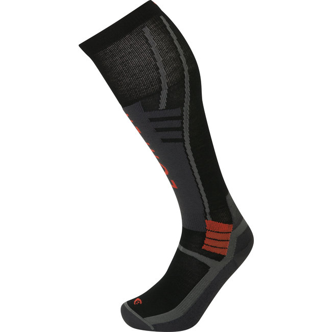Lorpen T3 Ski Superlight Men's/ Unisex Ski Socks Black L