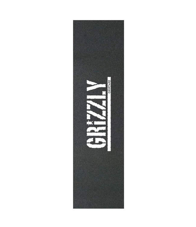 Grizzly Mini White Stamp Griptape Sheet