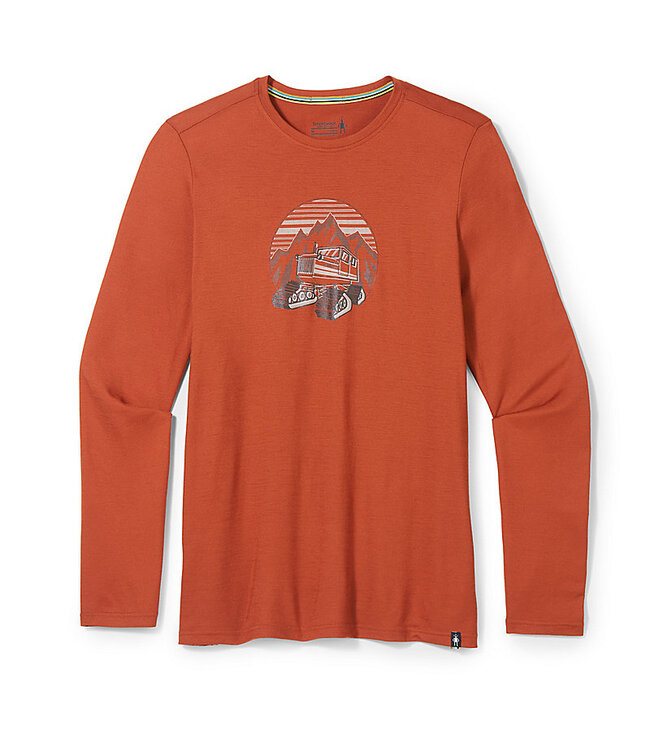 Smartwool Snowcat Trek LS Graphic Tee - Men's