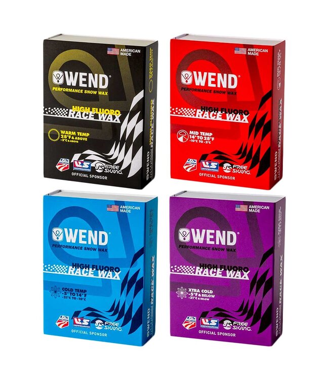 Wend High Fluro Race Wax Ski West