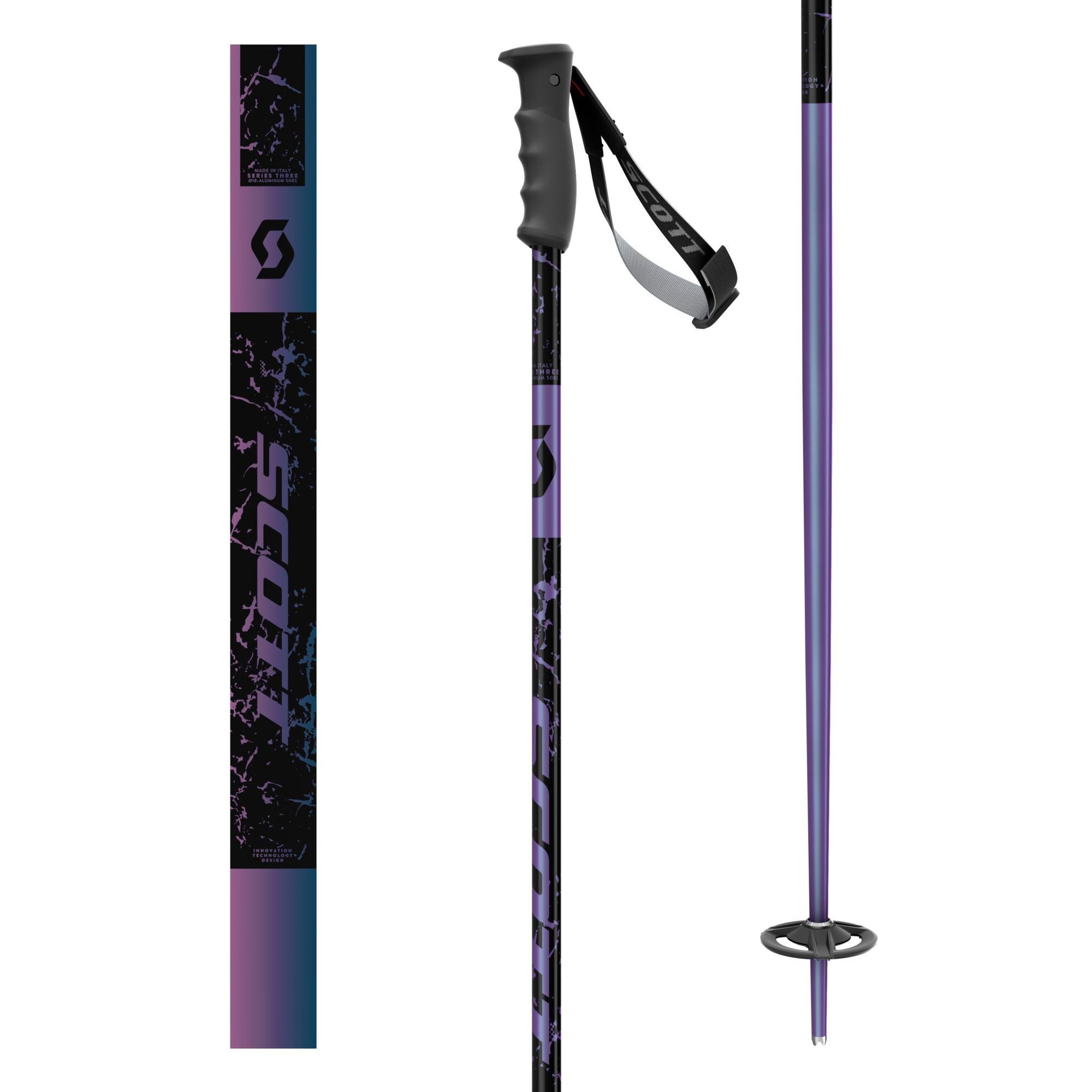 スコット　スキーストック スコット スキーポール PROGUIDE SRS 伸縮式 105-140cm P291893