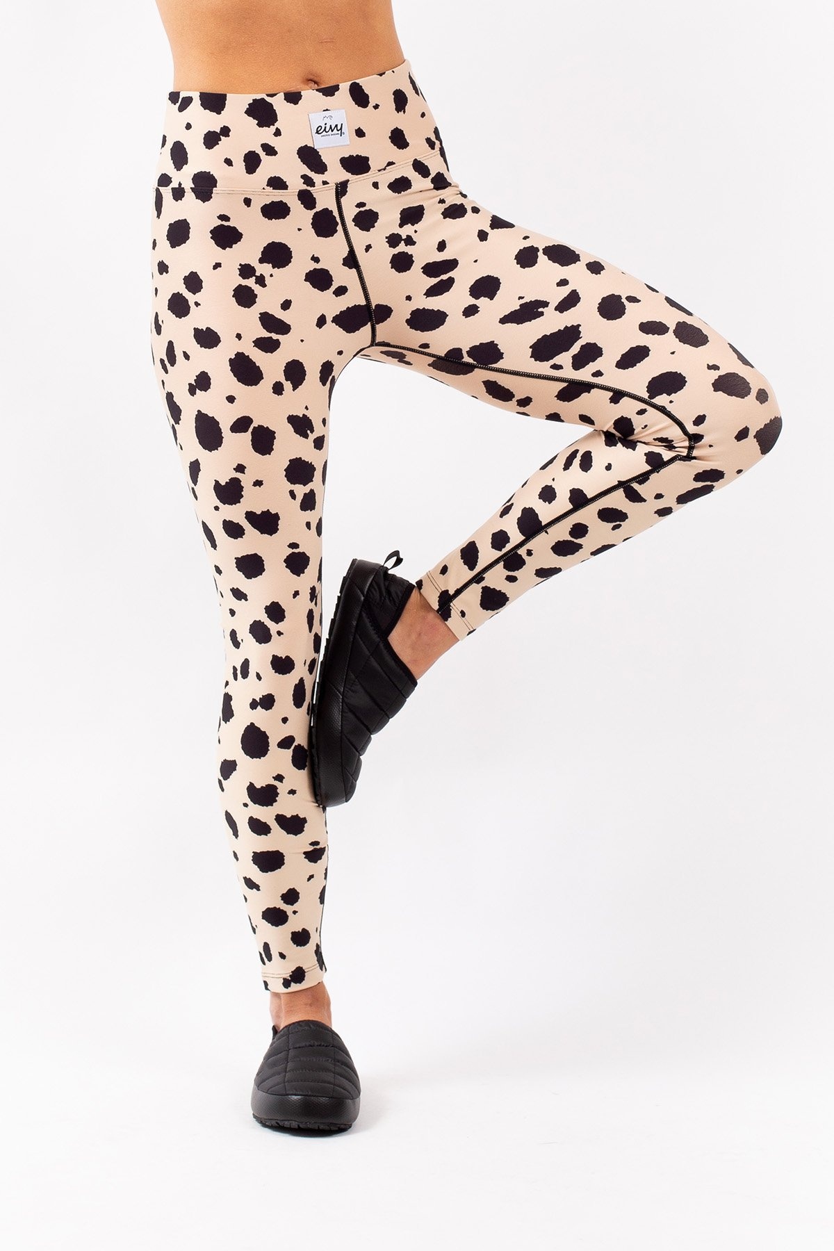 Eivy Icecold Tight Blk Leopard Women Base Layer Winter 2024