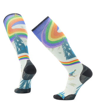 Smartwool Smartwool Zero Cushion Sock Rainbow Trails Print 2025 - Unisex