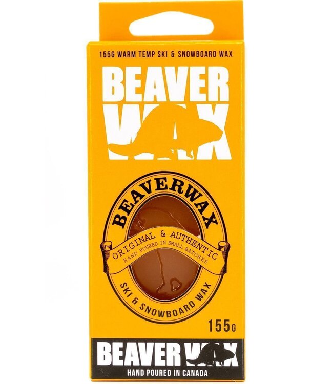 BeaverWax Warm Temp Snow Wax 155g