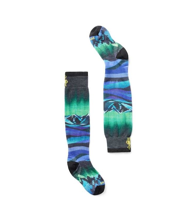 Smartwool Zero Cushion Aurora Flash Print Socks 2025 - Junior