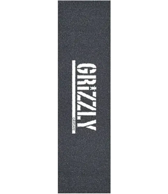 Grizzly  White Stamp Griptape Sheet