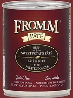 Fromm Family Pet Food Fromm Beef & Sweet Potato Pate Canned Wet Dog Food 12.2-oz