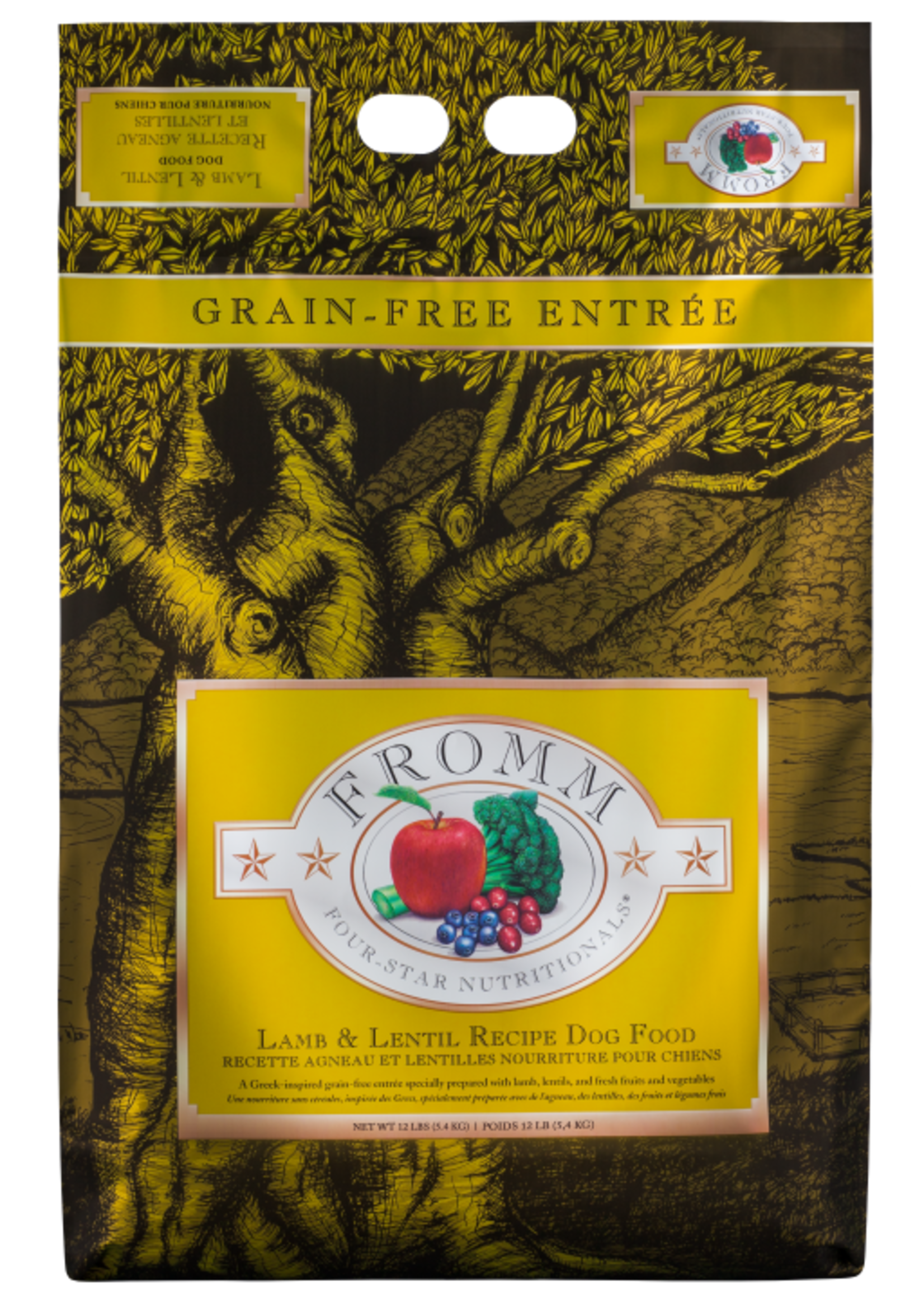 Fromm Family Pet Food Fromm Four-Star Grain-Free Lamb & Lentil Recipe Dry Dog Food