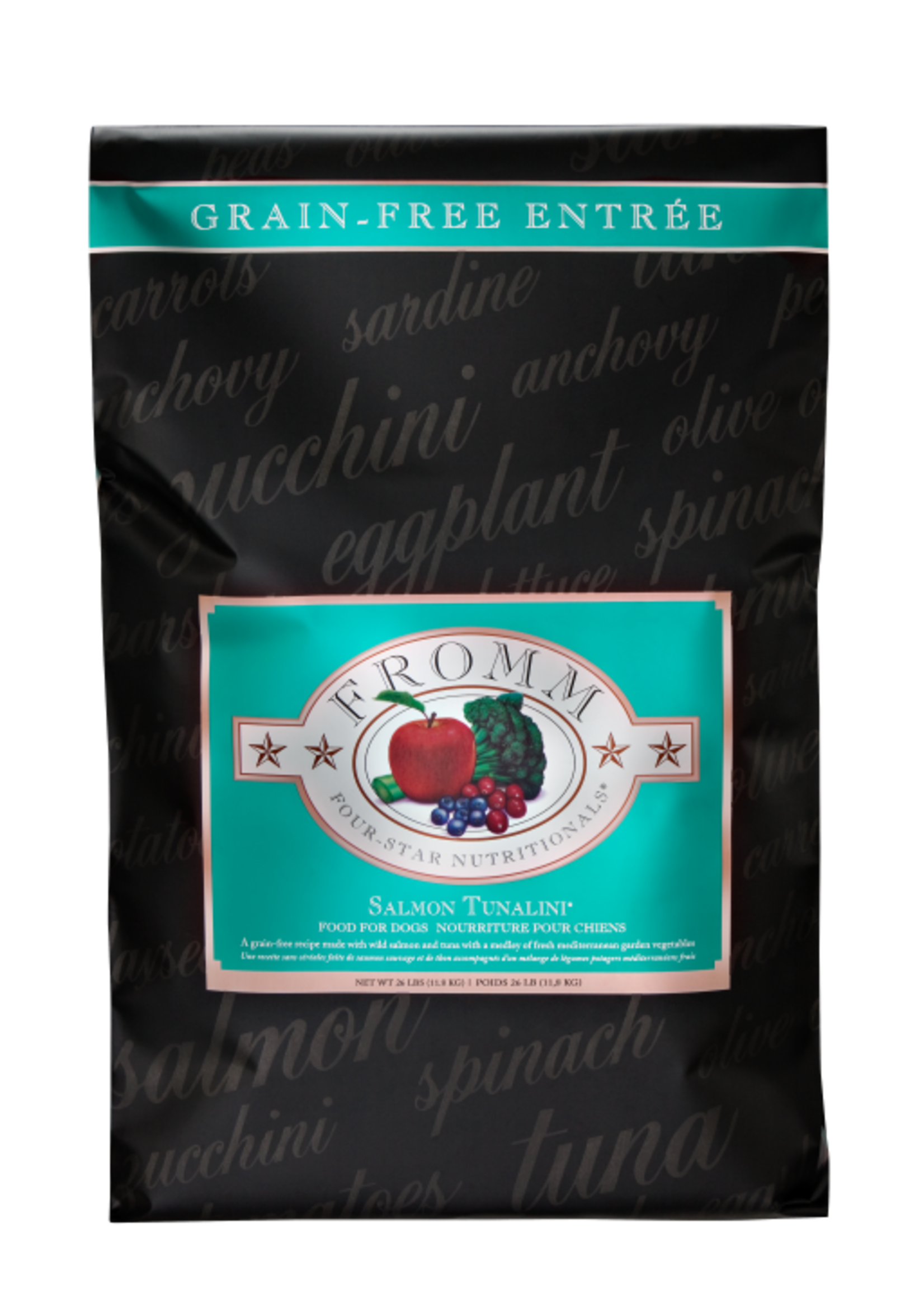 Fromm Family Pet Food Fromm Four-Star Grain-Free Salmon Tunalini Recipe Dry Dog Food
