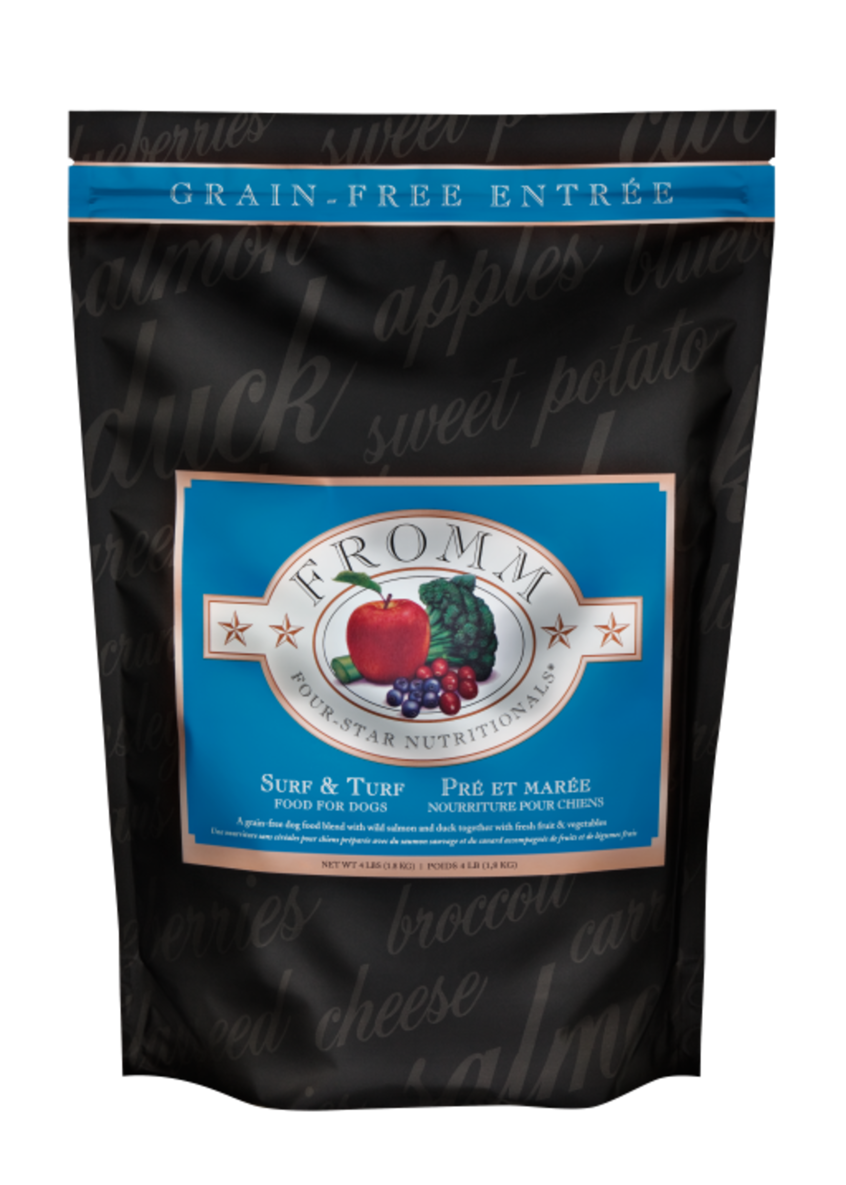 Fromm Family Pet Food Fromm Four-Star Grain-Free Surf & Turf Recipe Dry Dog Food