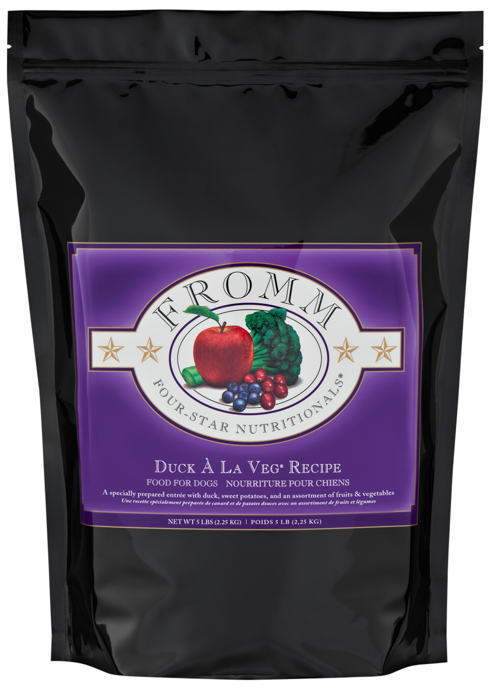 Fromm Family Pet Food Fromm Four-Star Grain-Inclusive Duck A La Veg Recipe Dry Dog Food