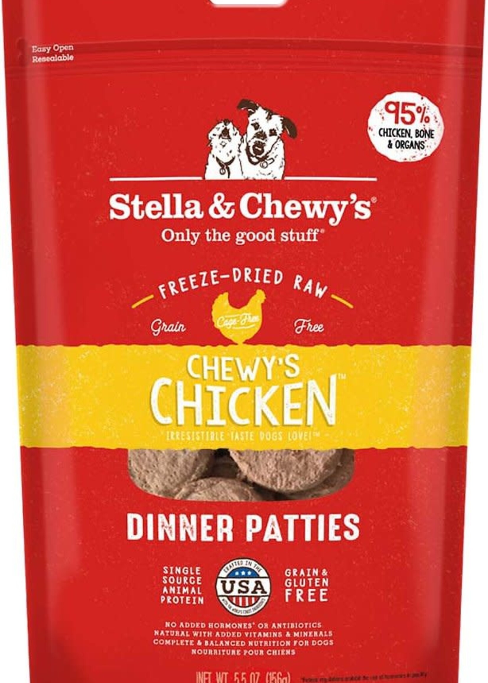 Stella & Chewy's Stella & Chewy's Chewy's Chicken Freeze-Dried Raw Dinner Patties Dog Food