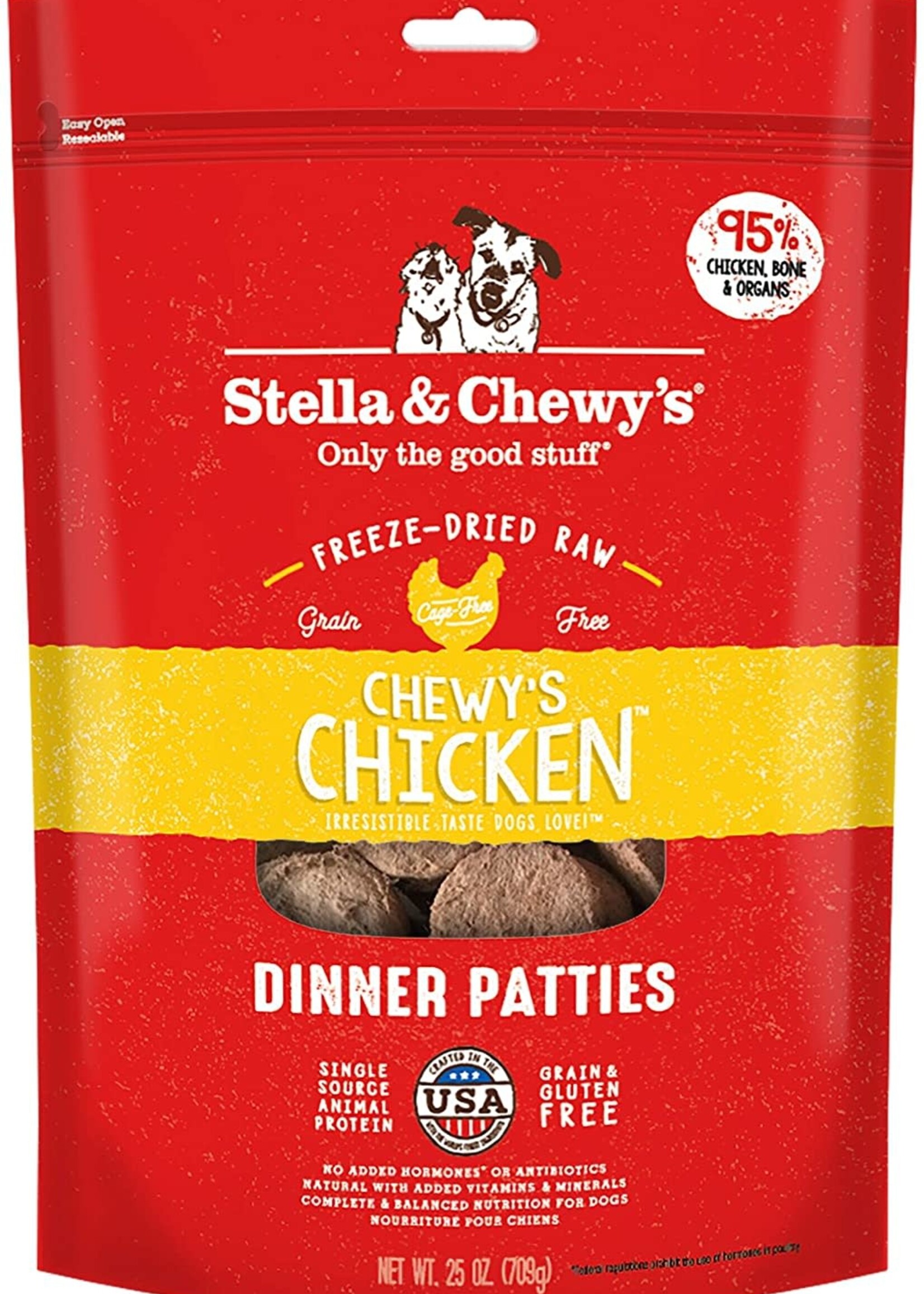 Stella & Chewy's Stella & Chewy's Chewy's Chicken Freeze-Dried Raw Dinner Patties Dog Food