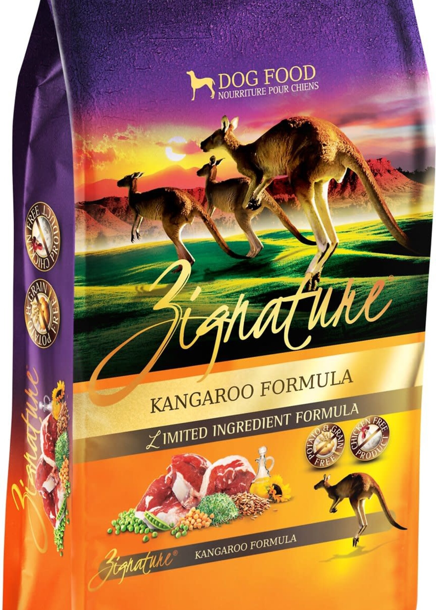 Zignature Zignature Limited Ingredient Kangaroo Formula Dry Dog Food