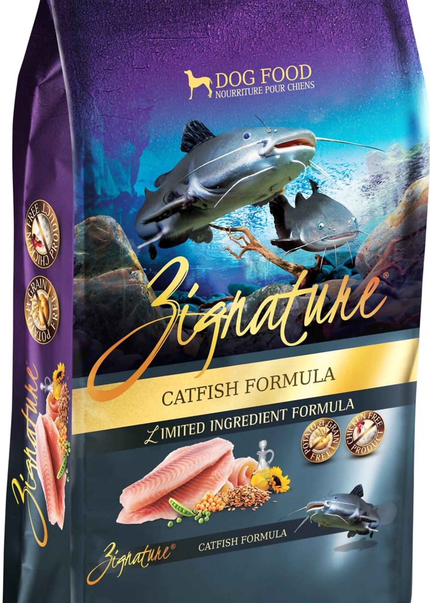 Zignature Zignature Limited Ingredient Catfish Formula Dry Dog Food