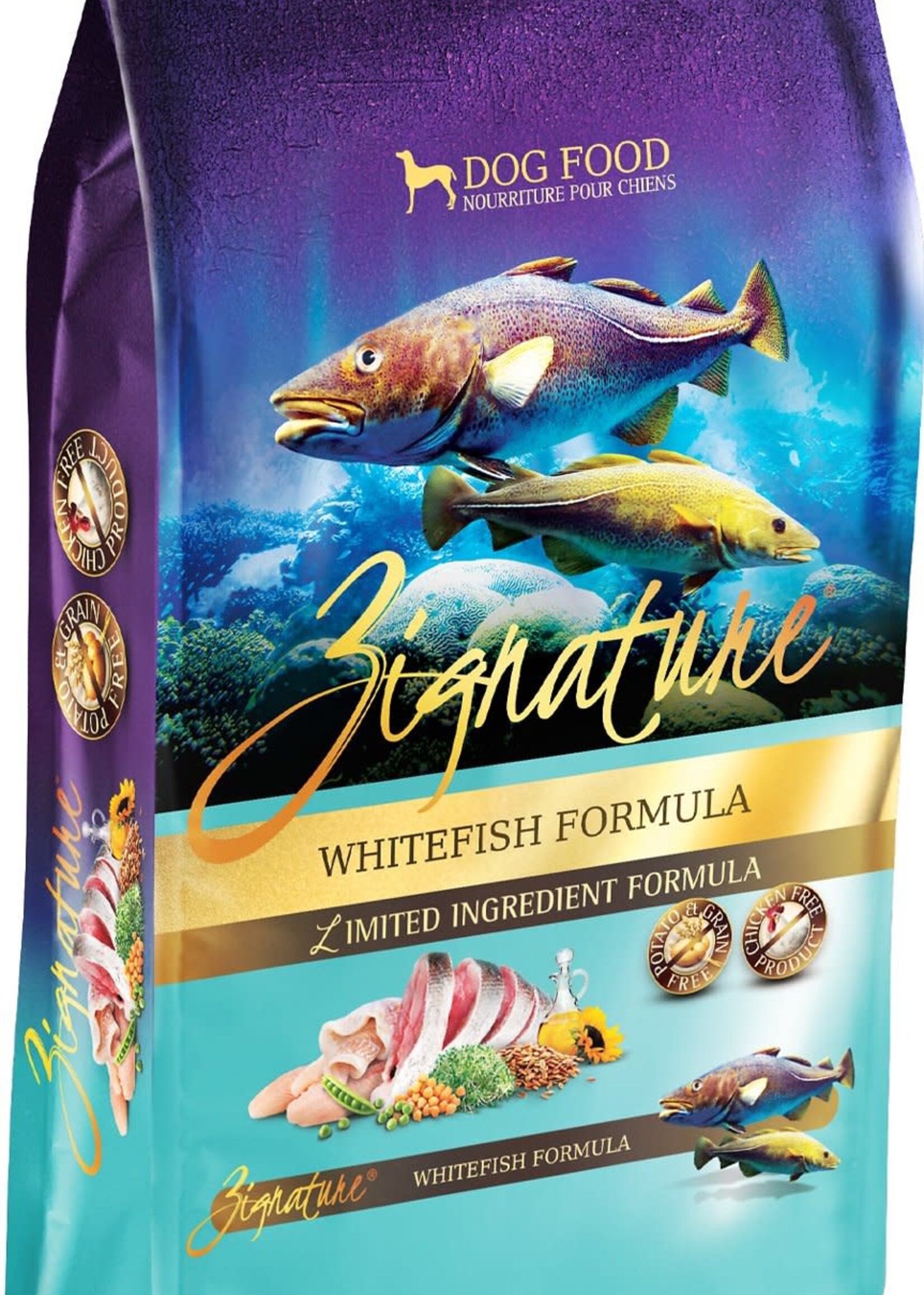 Zignature Zignature Limited Ingredient Whitefish Formula Dry Dog Food