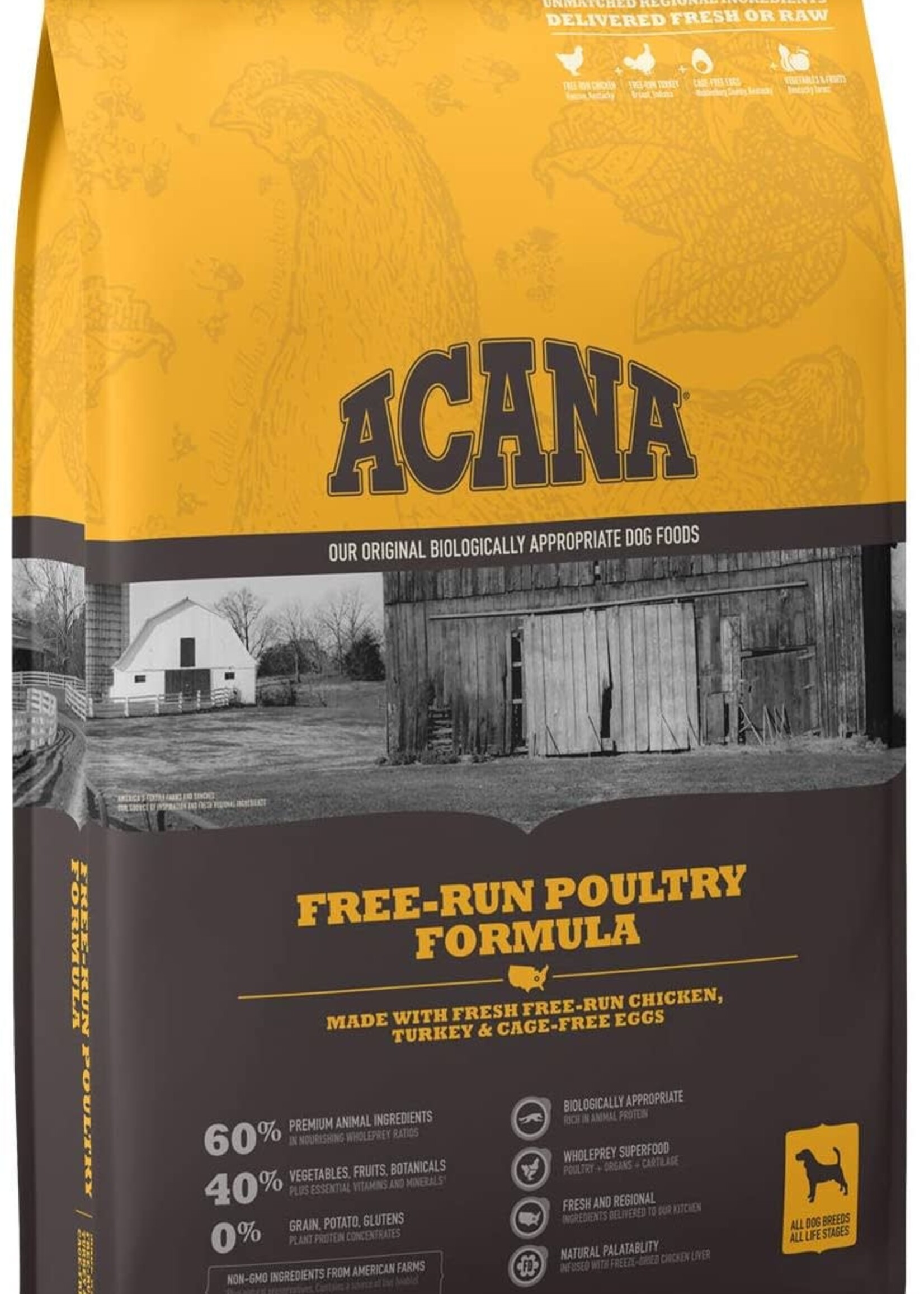 ACANA ACANA Free-Run Poultry Formula Dry Dog Food