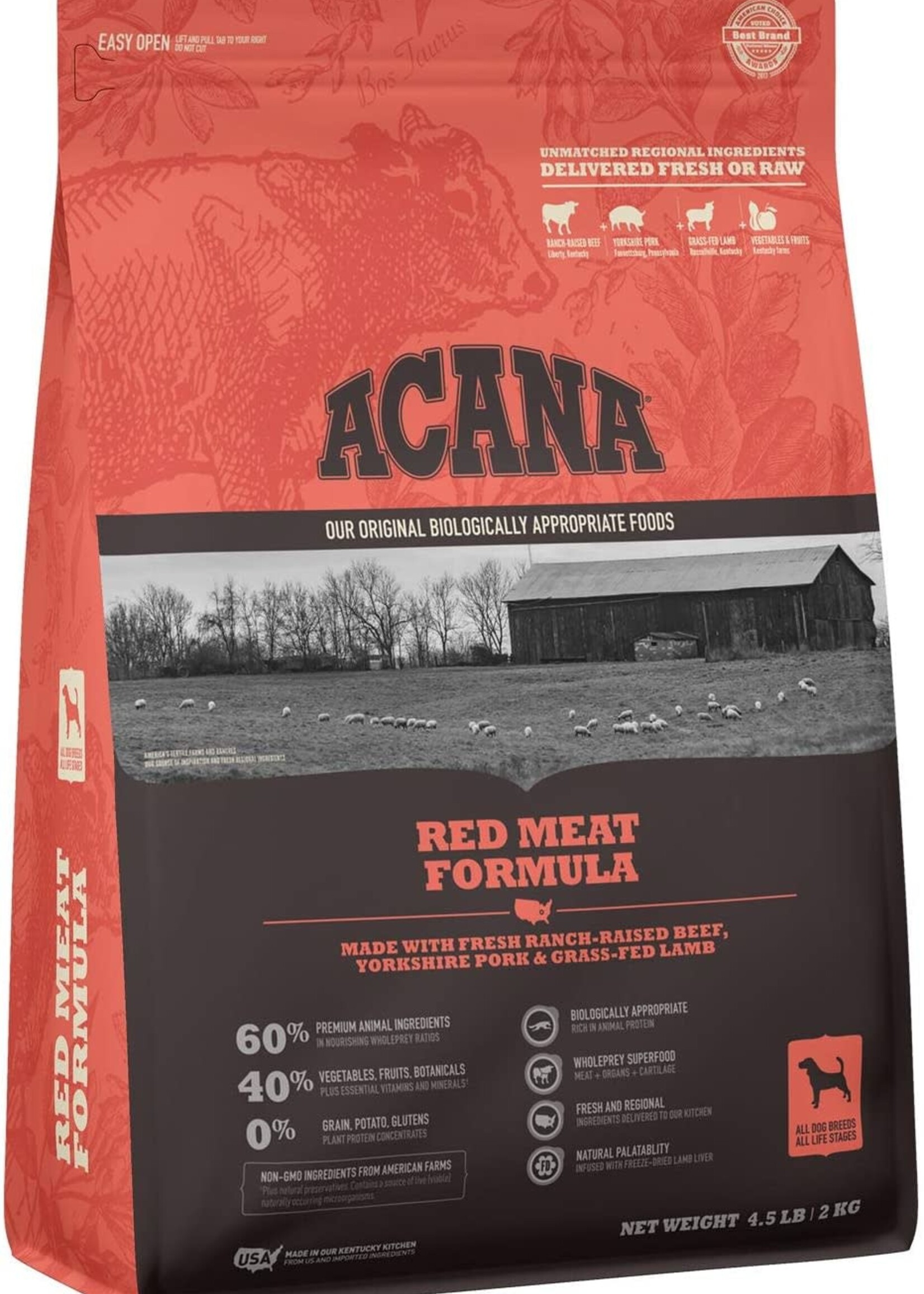 ACANA ACANA Red Meat Formula Dry Dog Food