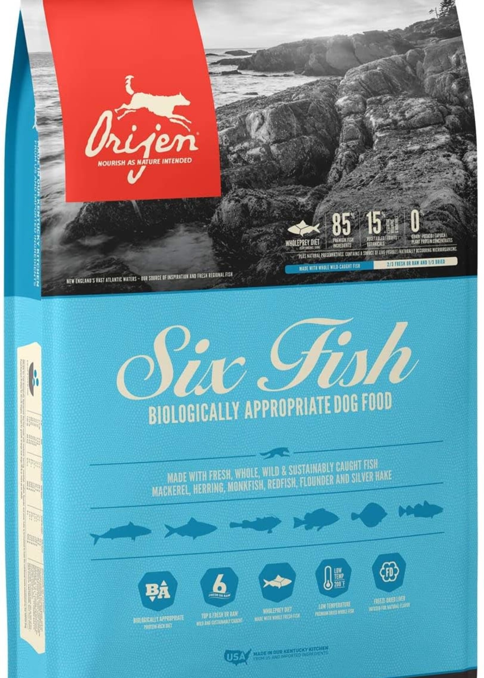 ORIJEN ORIJEN Six Fish Dry Dog Food