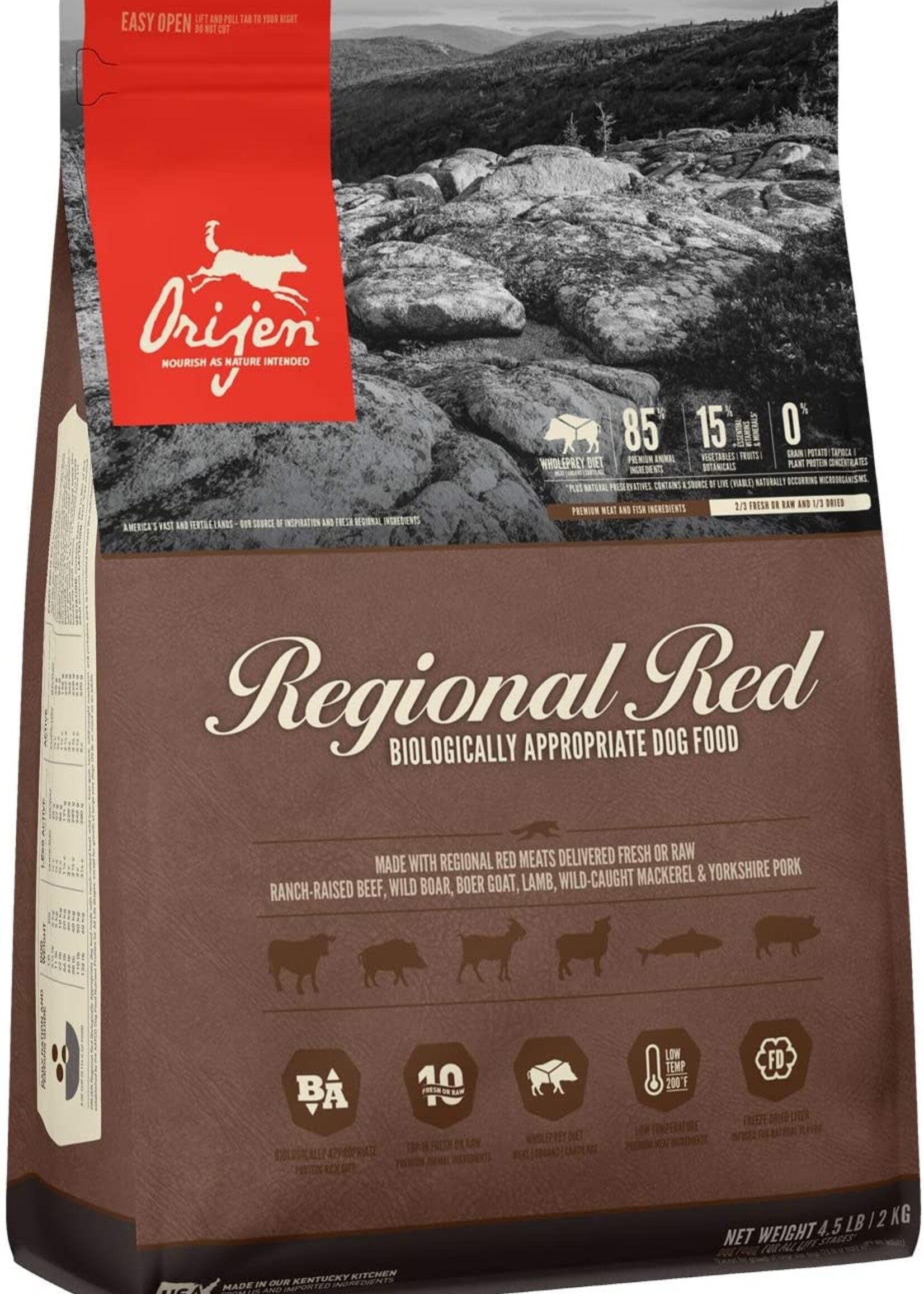 ORIJEN ORIJEN Regional Red Dry Dog Food