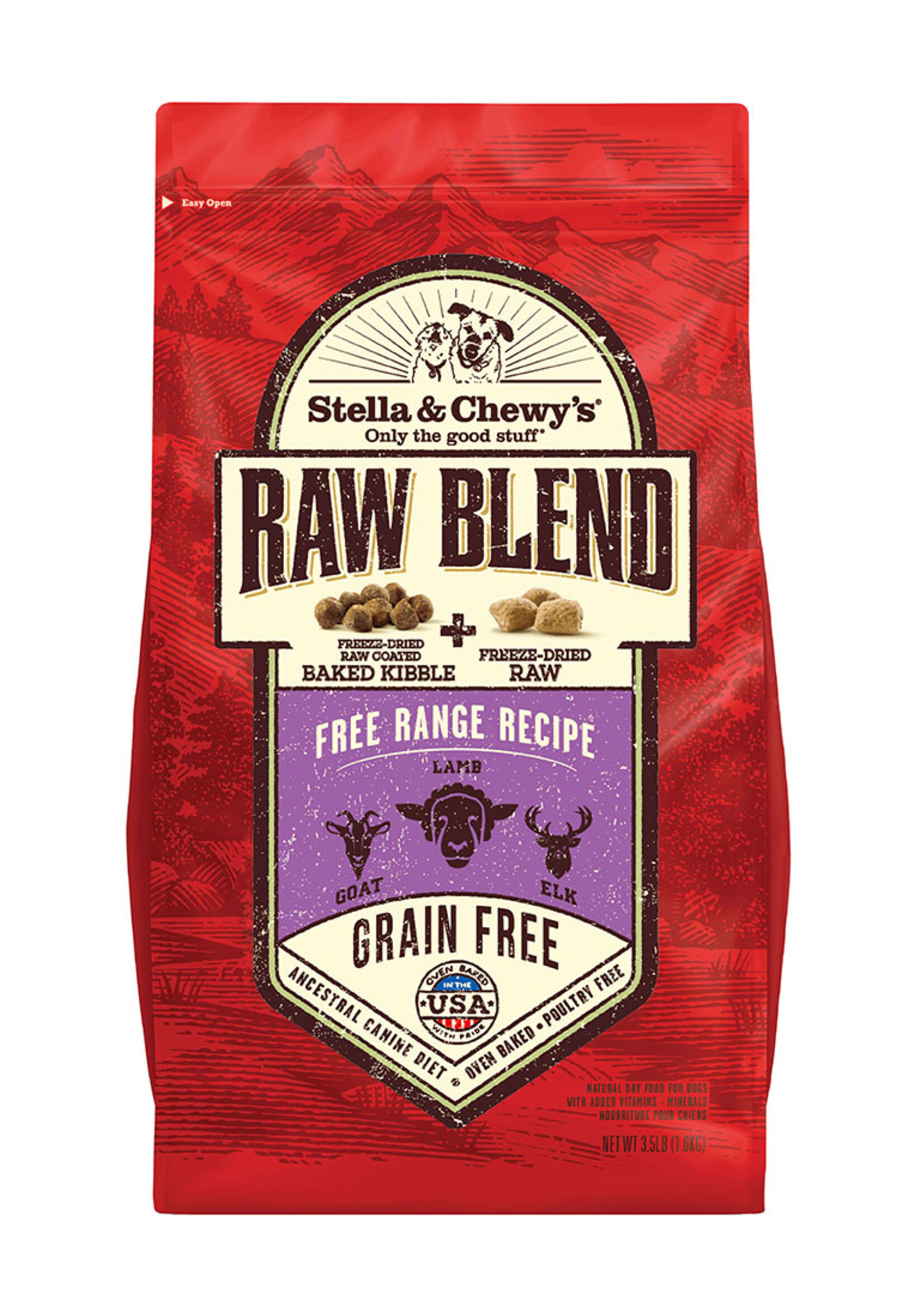Stella & Chewy's Stella & Chewy's Raw Blend Kibble Free Range Recipe Dry Dog Food