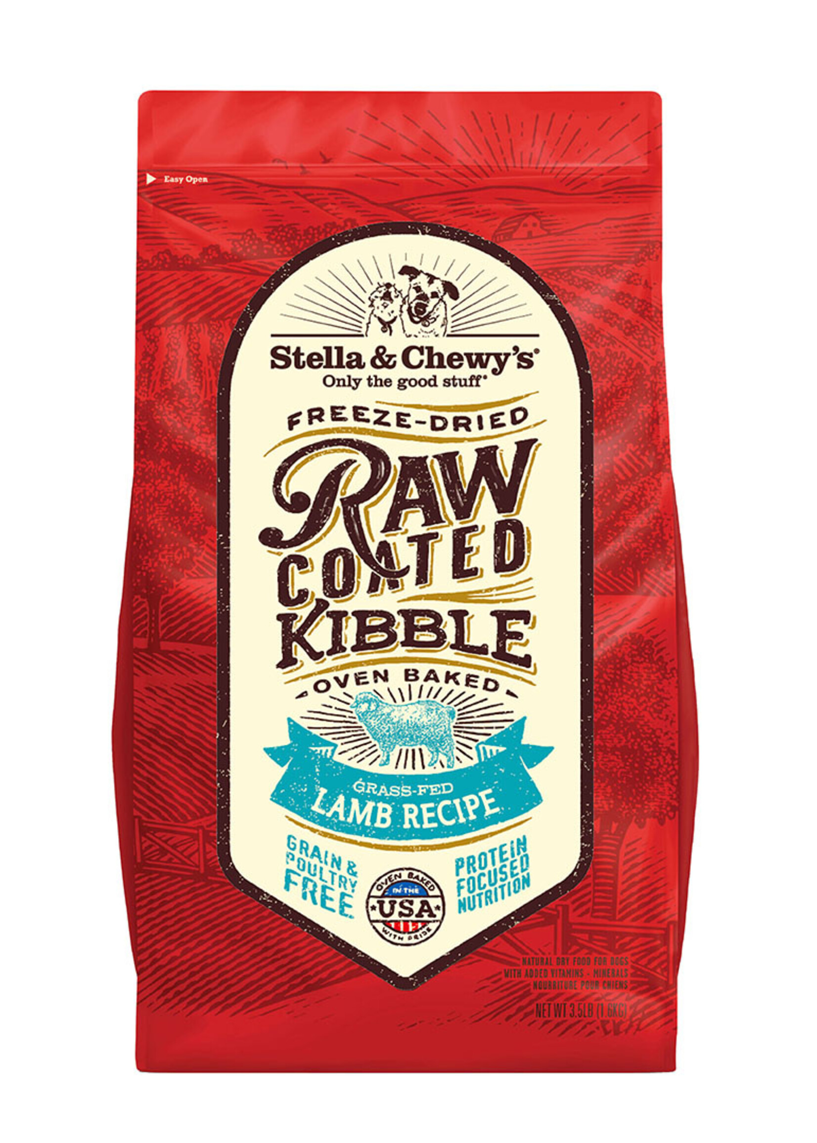 Stella & Chewy's Stella & Chewy's Raw Coated Kibble Grass-Fed Lamb Recipe Dry Dog Food