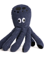 Fabdog Fabdog Floppy Octopus Ink Plush Dog Toy