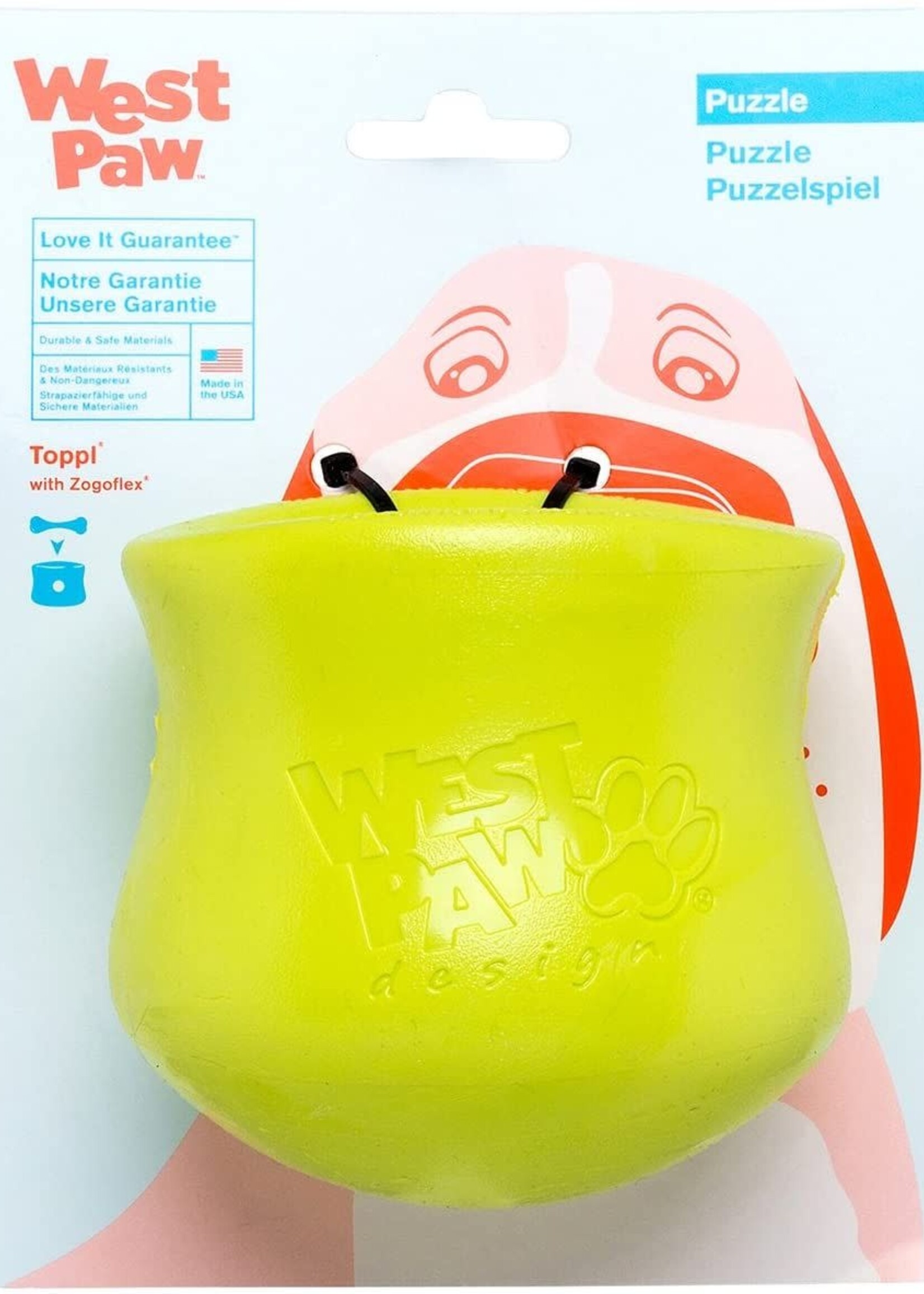 West Paw West Paw Toppl Treat Interactive Dog Toy
