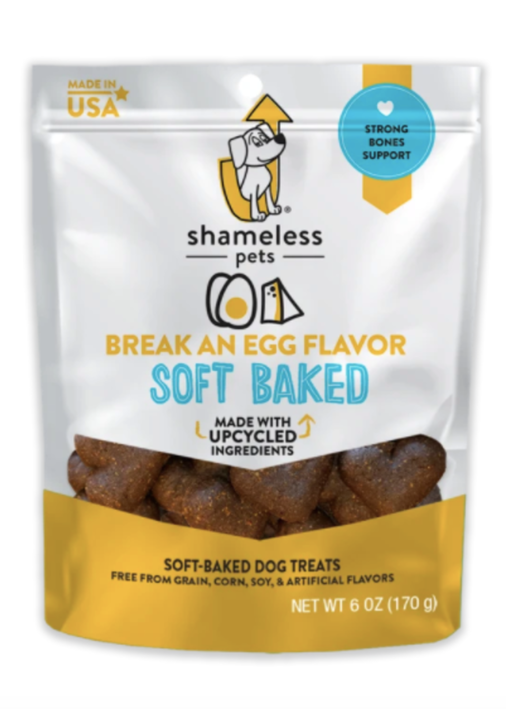 Shameless Pets Shameless Pets Break An Egg Soft Baked Dog Treats 6-oz
