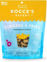 Bocce's Bakery Bocce's Bakery Burgers & Fries Dog Biscuits Treats 5-oz