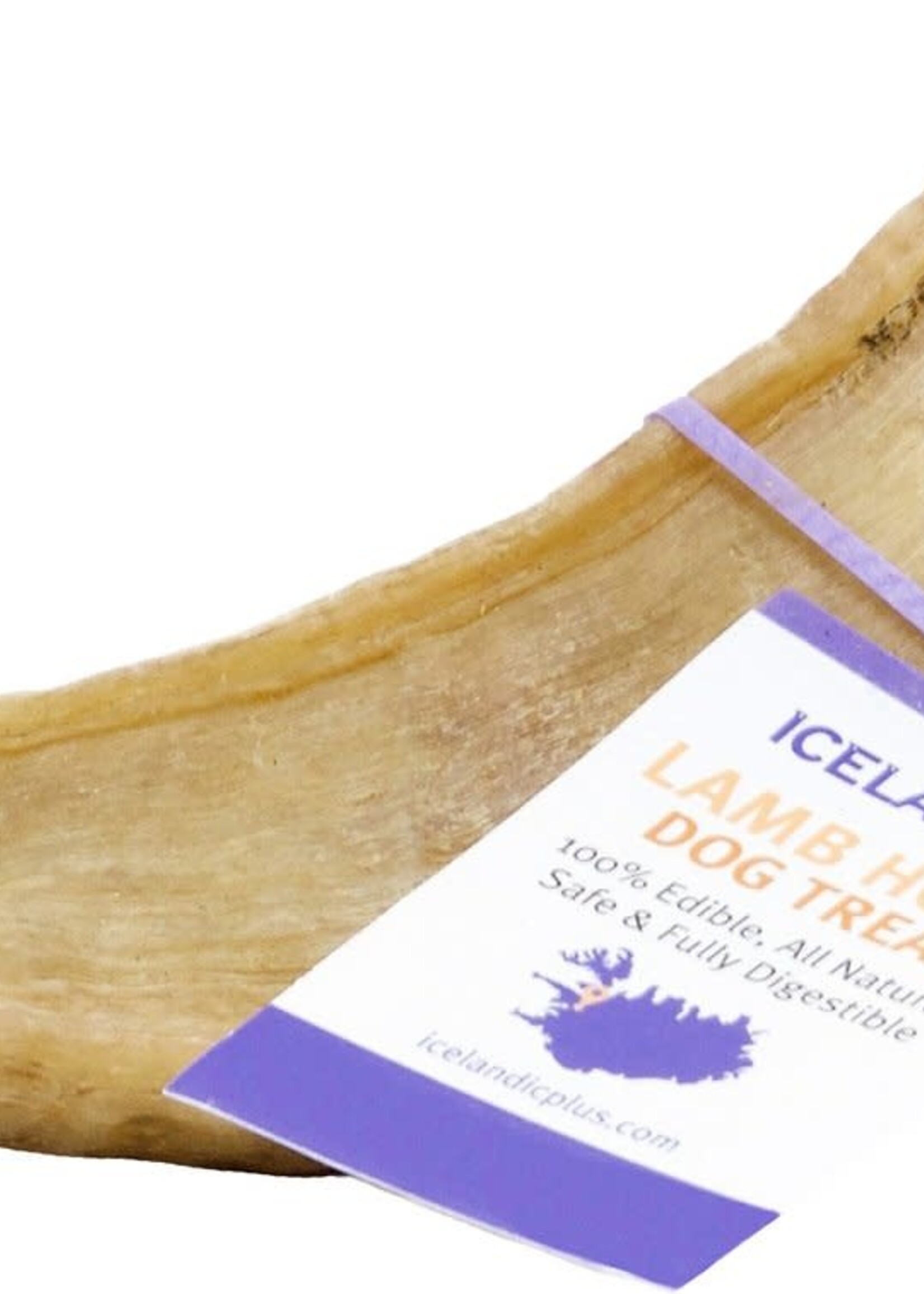 Icelandic+ Icelandic+ Large Lamb Horn Dog Chew Treat