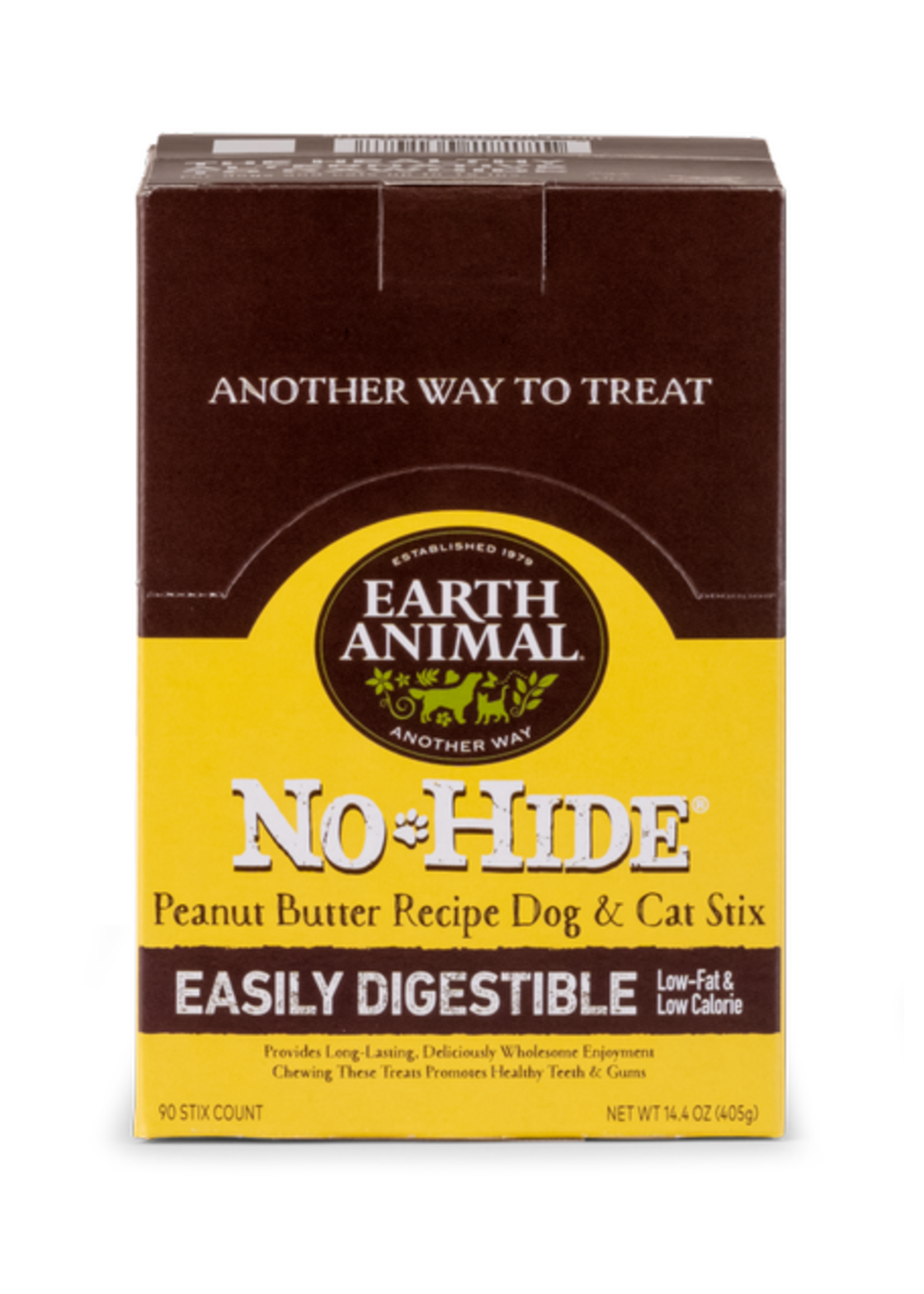 Earth Animal Earth Animal No-Hide Peanut Butter Chew Stix Single Dog & Cat Treats