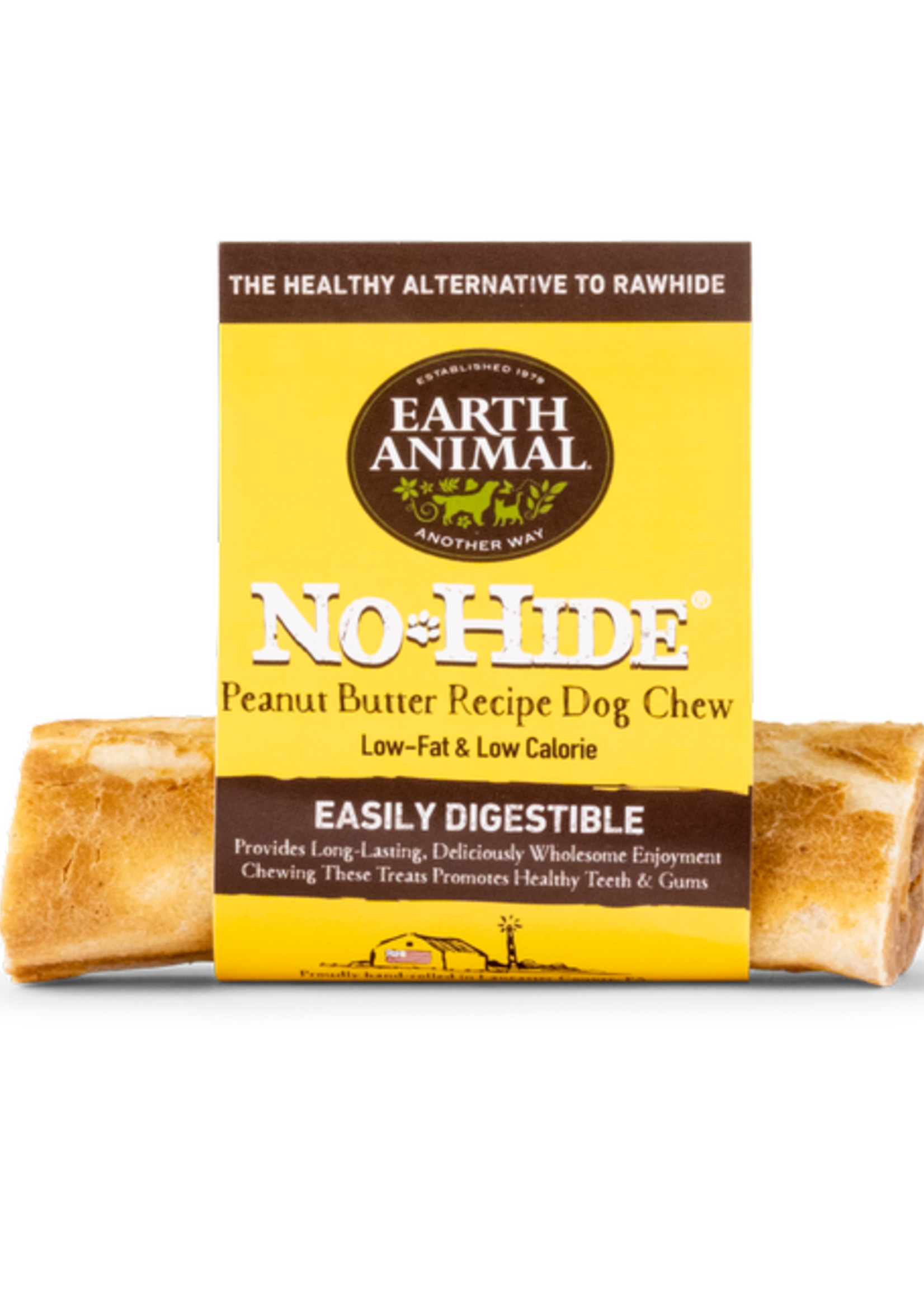 Earth Animal Earth Animal No-Hide Peanut Butter Chew Small Dog Treats