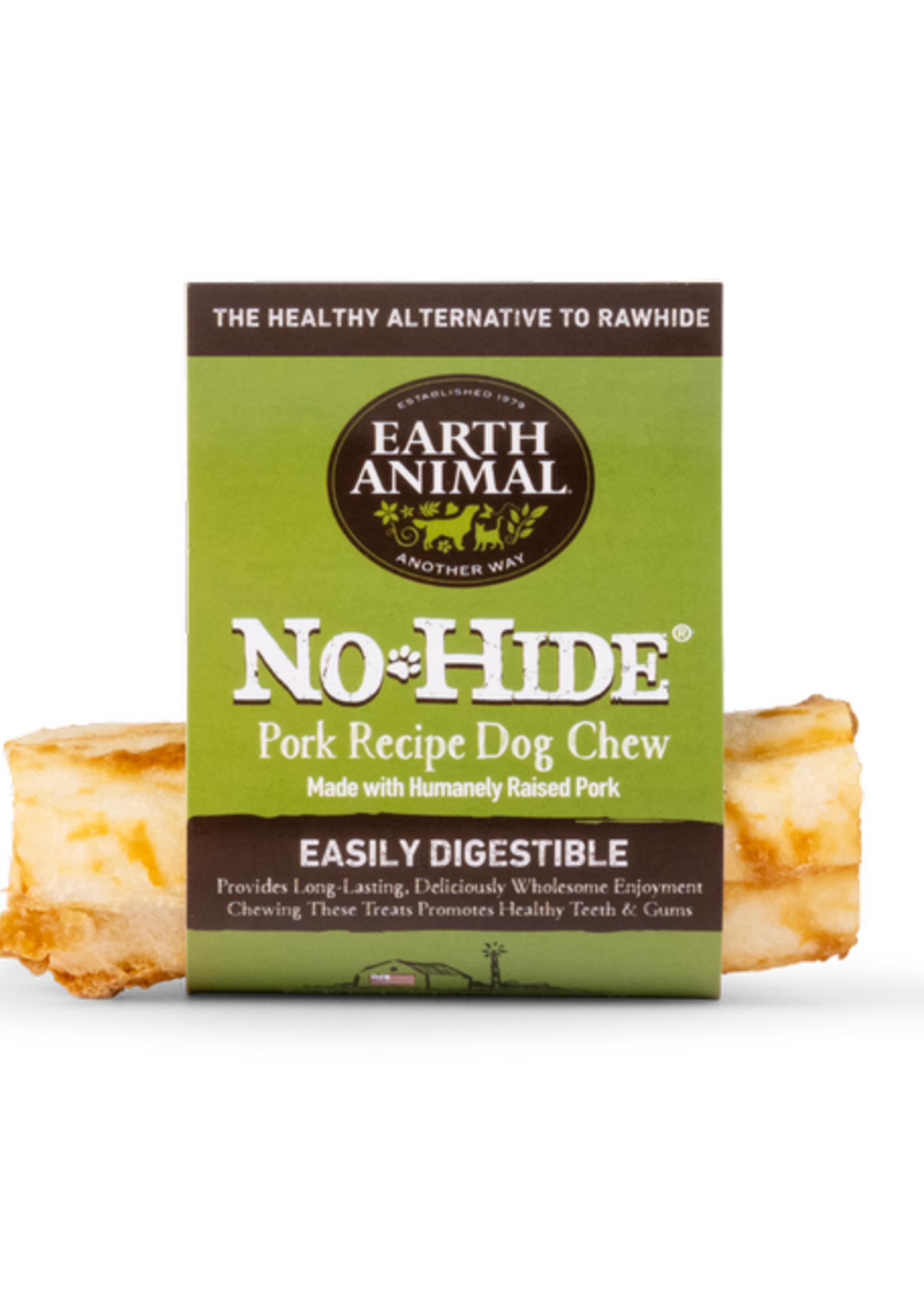 Earth Animal Earth Animal No-Hide Pork Chew Small Dog Treats